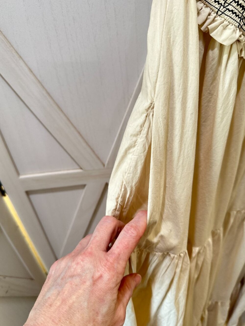 Free People Bluebell Solid Maxi Dress in "Vacation Sand" - Picture 12 of 14